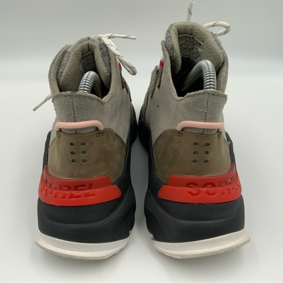 Sorel Women’s Kinetic RNEGD Caribou Boot. Grey Green. US Size 7. - Picture 5 of 10